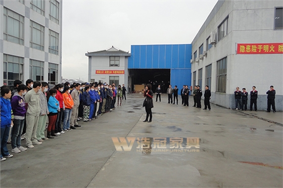 宣傳消防演習--浩冠家具消防演習