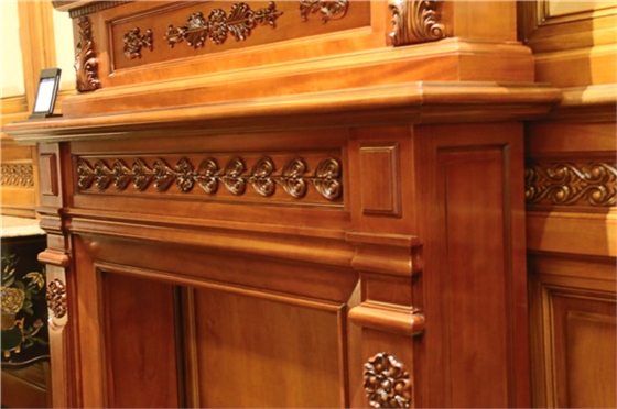 雕花壁爐 雕花壁爐