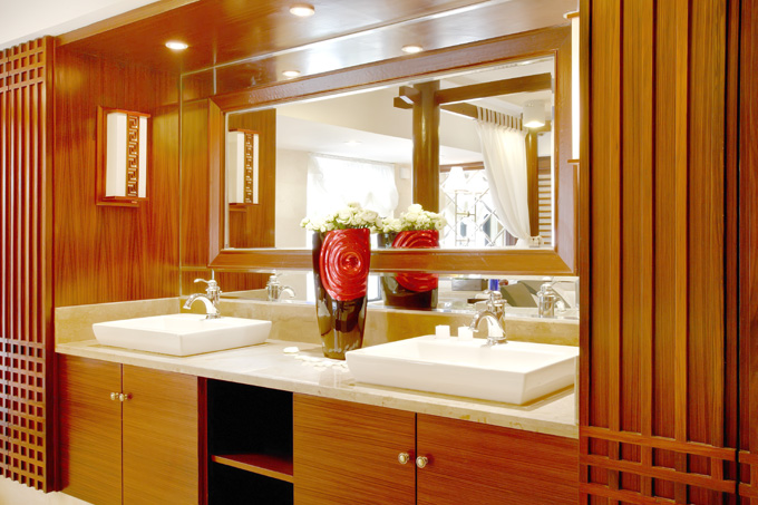 中式整體家具-臺盆柜 中式整體家具-臺盆柜