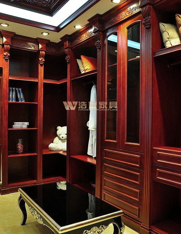 美式整體衣帽間-浩冠整木家具定制 美式整體衣帽間-浩冠整木家具定制