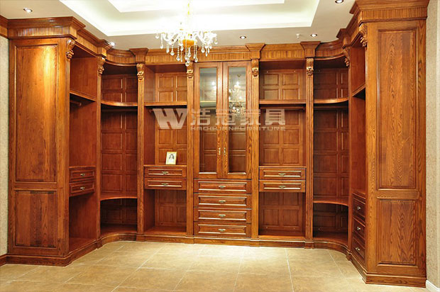 橡木整體衣帽間-浩冠整木家具定制 橡木整體衣帽間-浩冠整木家具定制