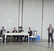 陳總發言-浩冠家具消防演習