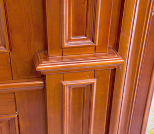 坤庭歐式護墻板線條