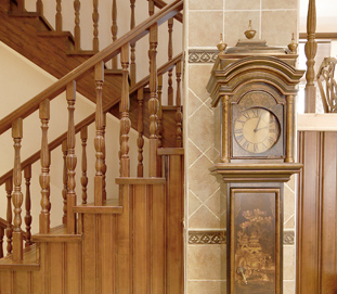 美式經典-實木樓梯 美式經典-實木樓梯