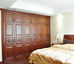 中式六門整體衣柜 中式六門整體衣柜
