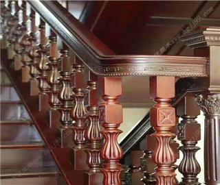 歐式-定制實(shí)木樓梯 歐式-定制實(shí)木樓梯
