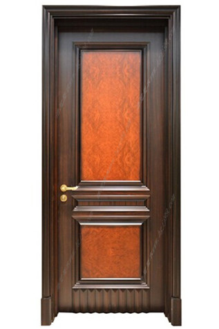 直紋胡桃+花樟木—【三鑲單開門】